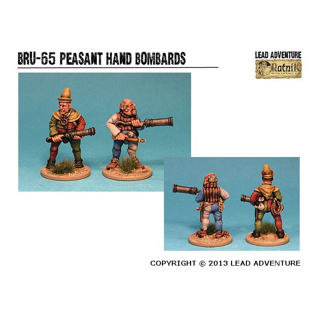 BRU-65 Peasant Hand Bombards (2)