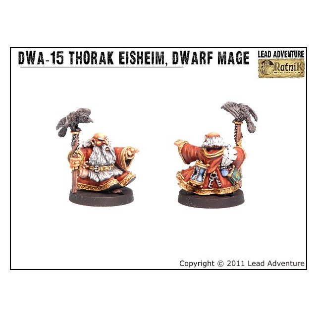 DWA-15  Thorak Eisheim, the Dwarf Mage (1)