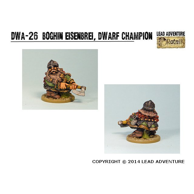 DWA-26 Boghin Eisenbrei, Dwarf Champion (1)