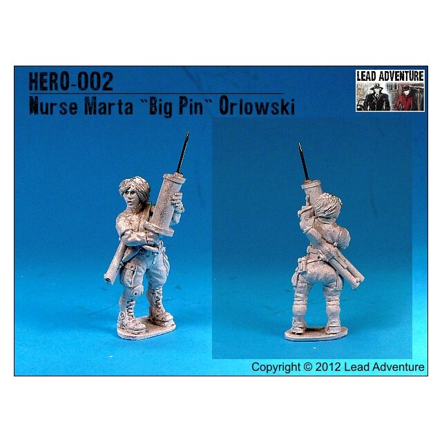 HERO-002 Hospital Nurse Marta *Big Pin* Orlowski (1)