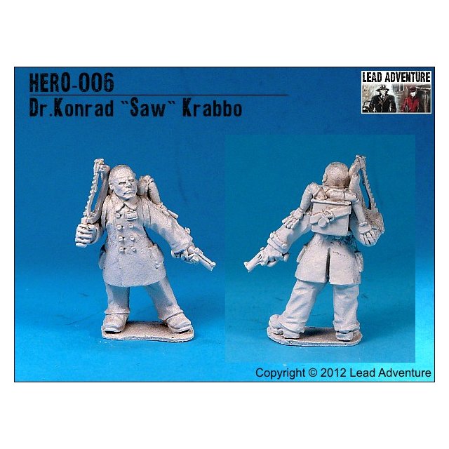 HERO-006 Dr. Konrad "Saw" Krabbo (1)