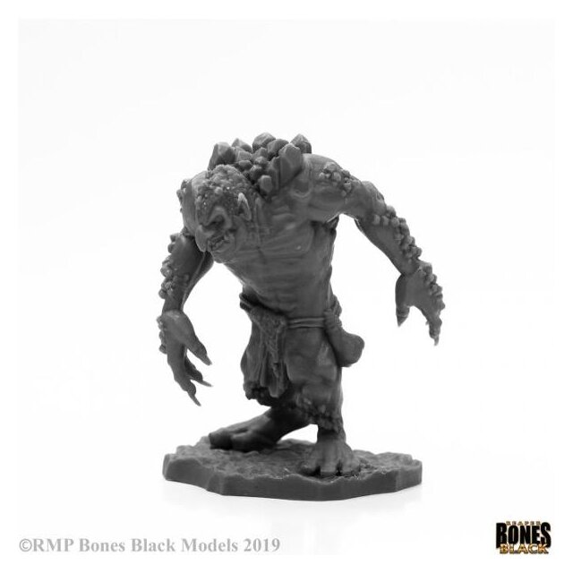 Reaper Bones Black: Rock Troll