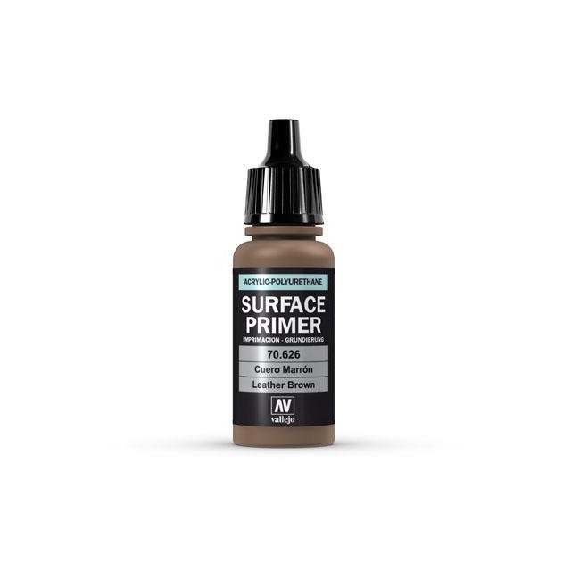Vallejo Surface Leather Brown 17ml