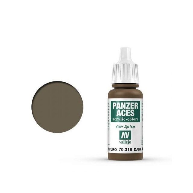 Panzer Aces 016 Dark Mud 17 ml