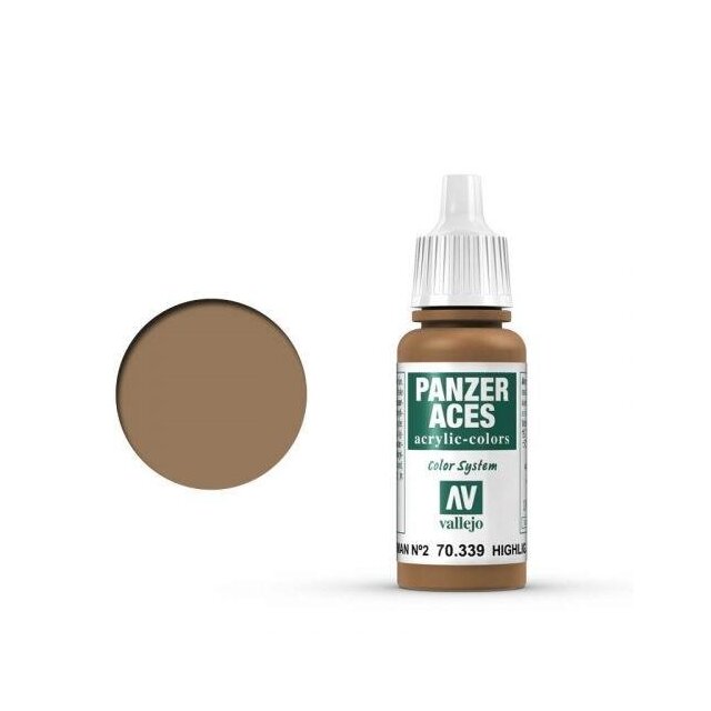 Panzer Aces 039 Highlight German II (Feldgrau) 17 ml