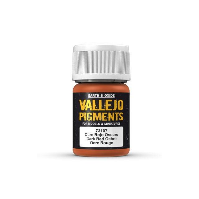 Vallejo Pigment Dark Red Ocre 30ml