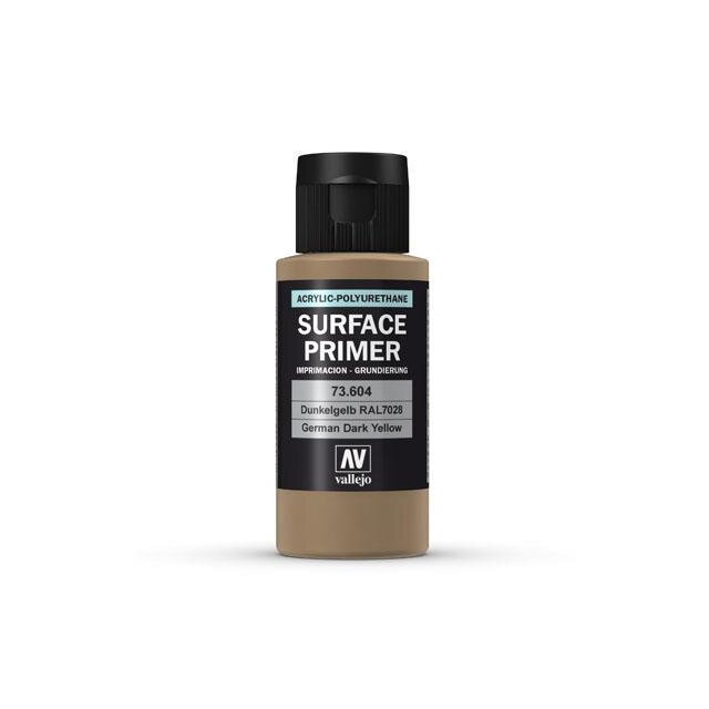 Vallejo Surface Primer German Dunkelgelb (RAL7028) (60ml)