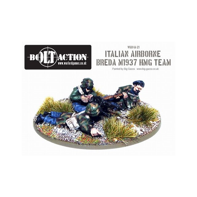 Italian Paratroopers - HMG Team