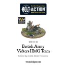 British Army Vickers HMG Team