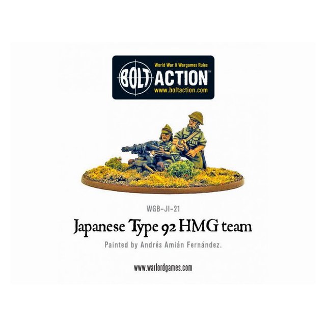 Japanese Type 92 HMG Team