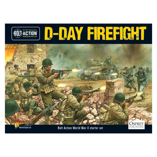Bolt Action Start Box - D-Day Firefight - (DEUTSCH)