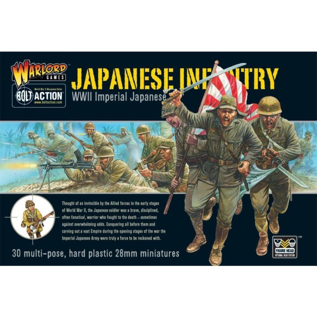 Imperial Japanese infantry plastic boxed set