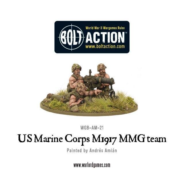 USMC M1917 MMG team