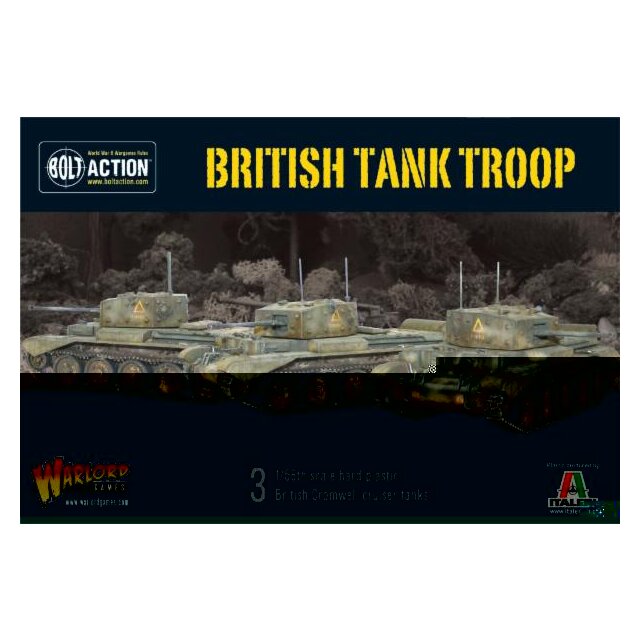 British tank troop