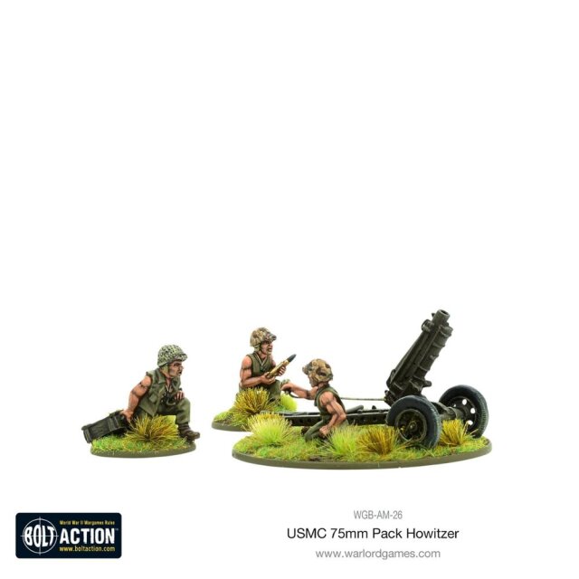 USMC 75mm pack howitzer light artillery