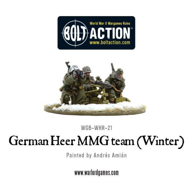 German Heer MMG team (Winter)