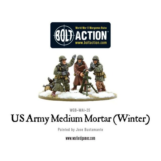 US Army Medium Mortar (Winter)