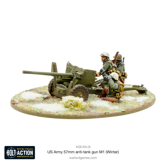 US Army 57mm anti-tank gun M1 (Winter)