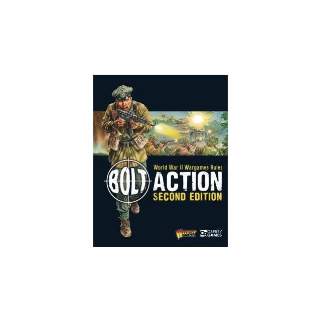 Bolt Action 2nd Edition Rulebook ENG Hardcover