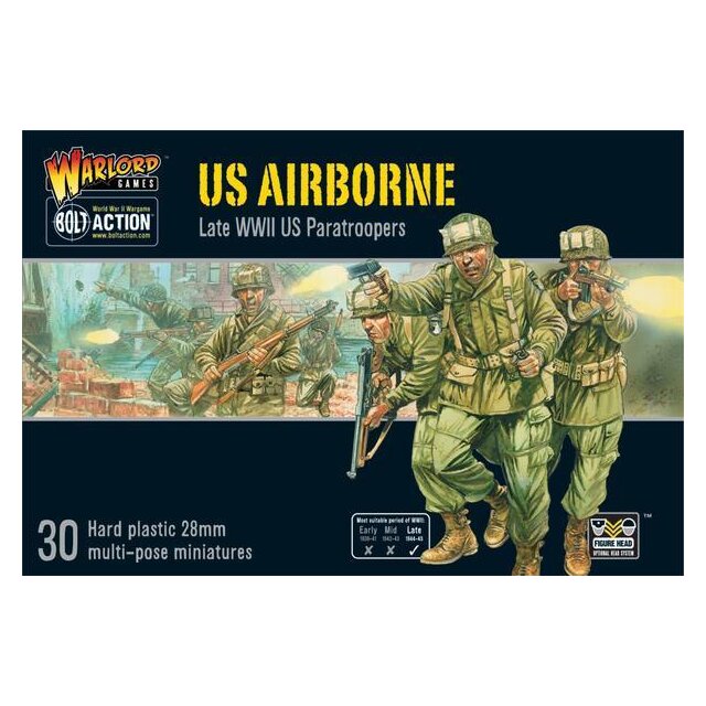 US Airborne plastic boxed set