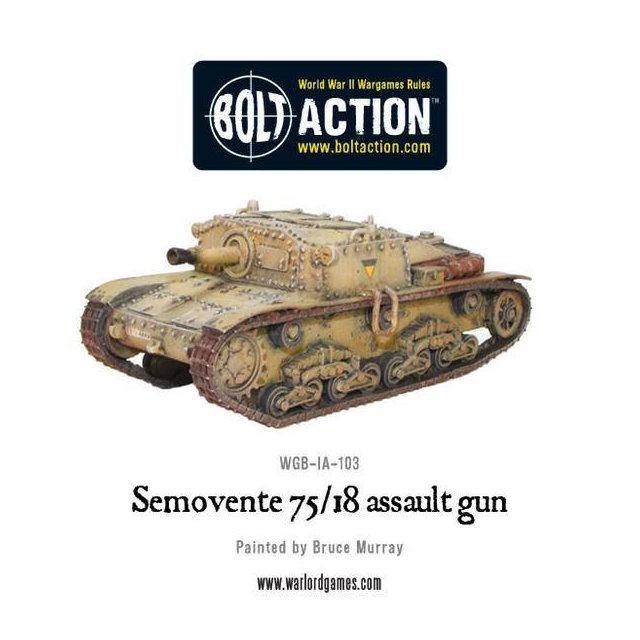 Italian Semovente 75/18 assault gun