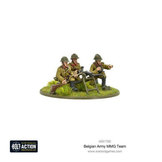 Belgian Army MMG team