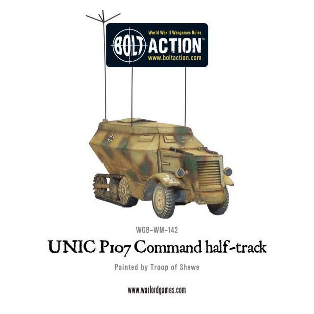 Unic P107 Command Halftrack