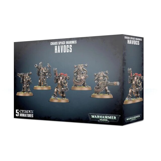 CHAOS SPACE MARINES HAVOCS