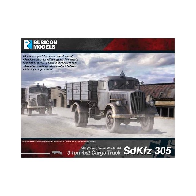 SdKfz 305 3-Ton 4x2 Cargo Truck