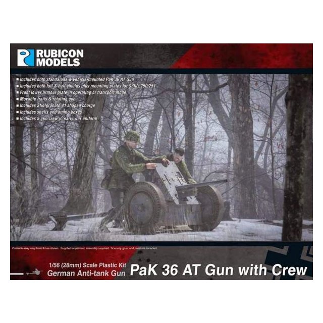 PaK36 Anti-tank Gun with Crew