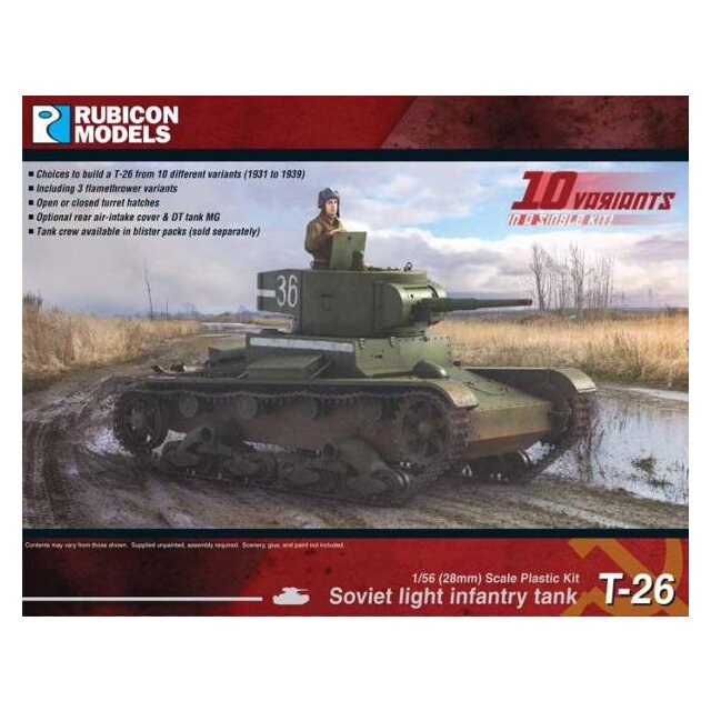 Soviet T-26 Light Infantry Tank