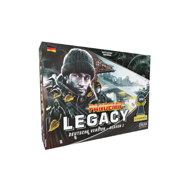 Pandemic Legacy - Season 2 SCHWARZ DE