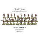 Colonial Militia Men (Plastic Box)