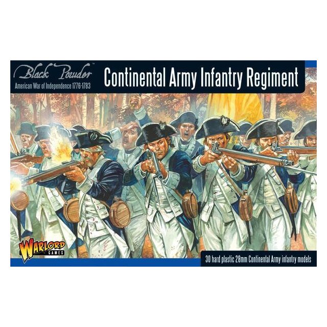 Continental Infantry Regiment (Plastic Box)