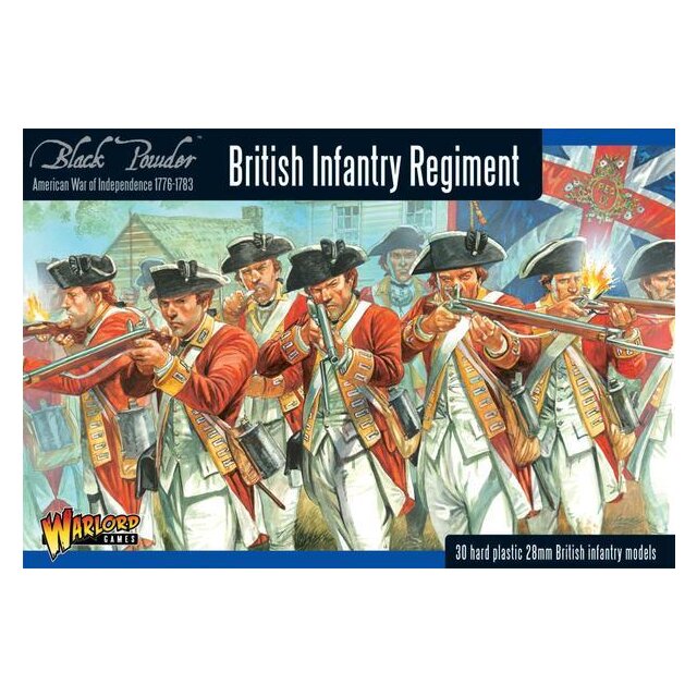 American War of Independence: British Infantry Regiment