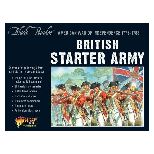 American War of Independence British Army starter set