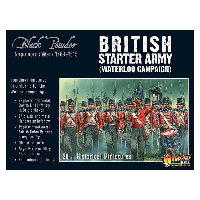 Napoleonic British starter army (Waterloo campaign)