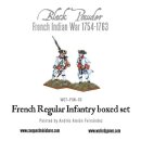 French Indian War 1754-1763: French Regular Infantry boxed set