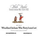 French Indian War 1754-1763: Woodland Indians War Party boxed se