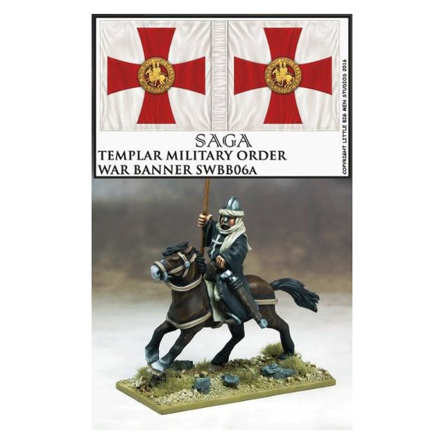 SWBB06t Military Order War Banner Bearer (1) Templars