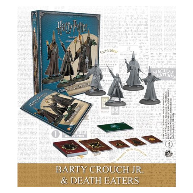 HARRY POTTER MINIATURES GAME PACK BRAND NEW & SEALED ~ BELLATRIX & WORMTAIL 