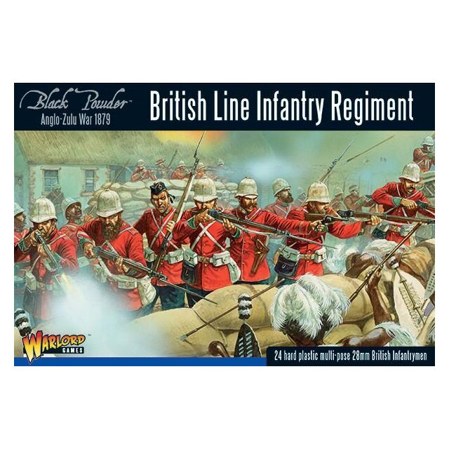 Anglo-Zulu War: British Line Infantry Regiment