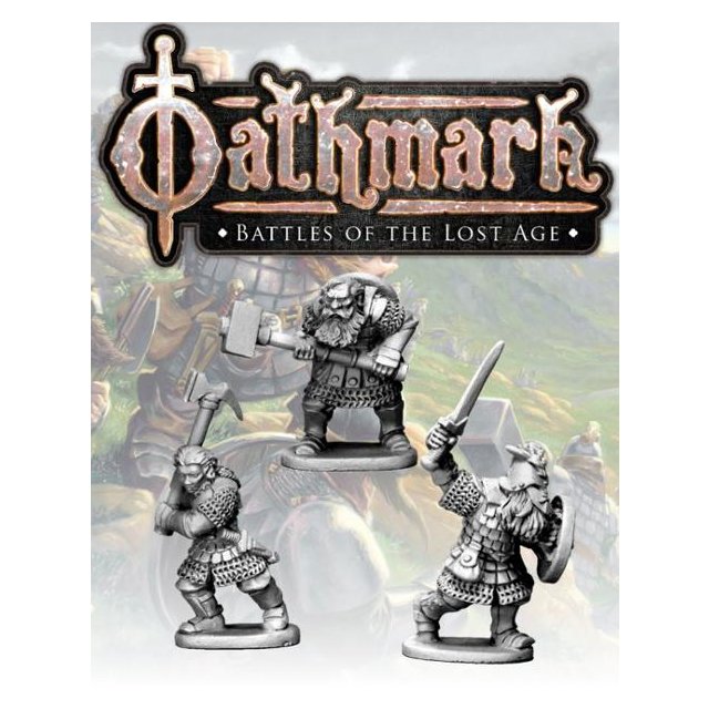 OAK109 Dwarf Heroes for Fantasy Wargames North Star//Osprey Games Oathmark
