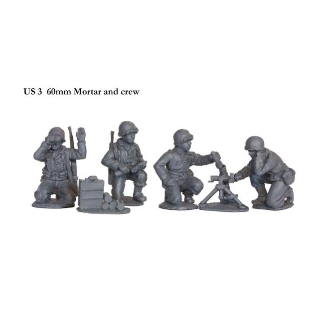 60mm Mortar and crew