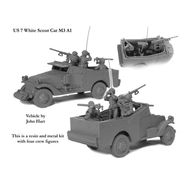 White Scout Car M3 A1