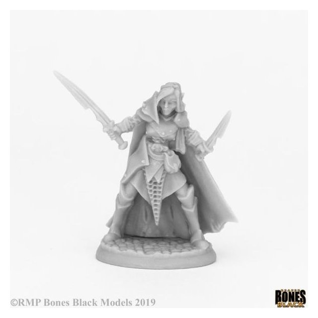 Dark Elf Female Warrior Drow Fighter