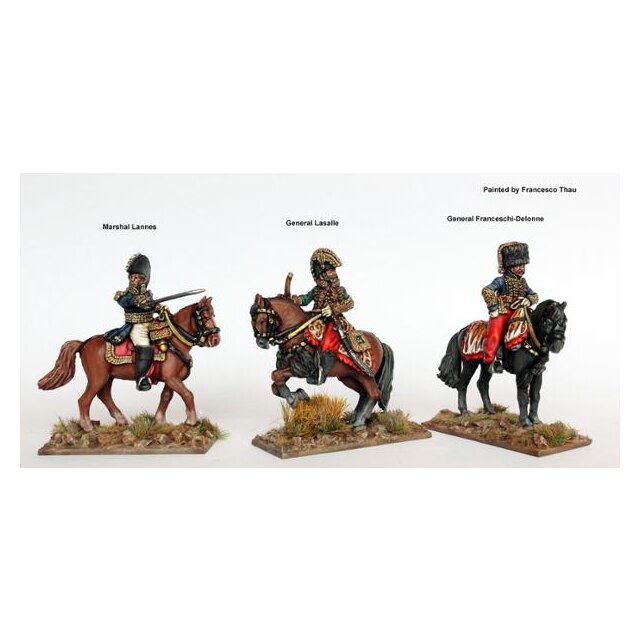 Marshal and Cavalry commanders ( Marshal Lannes, General Lasalle