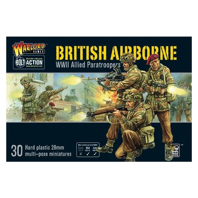 British Airborne WWII Allied Paratroopers