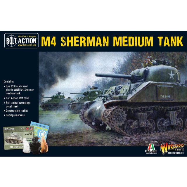 M4 Sherman medium tank (plastic)