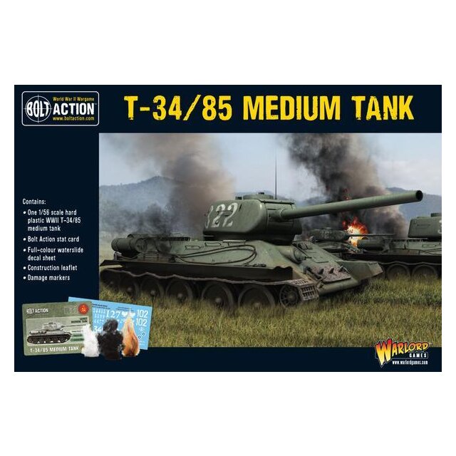 T-34/85 medium tank (plastic)